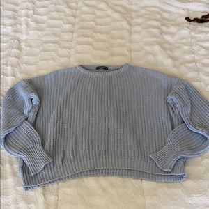 brandy melville blue sweater